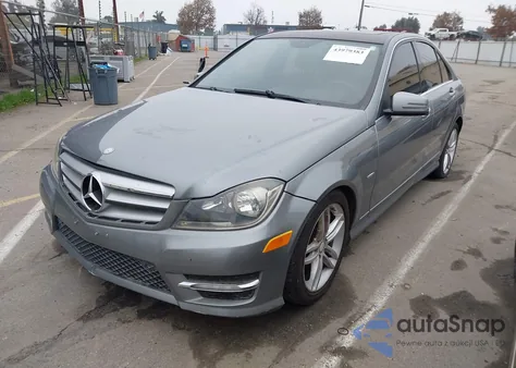 2012 Mercedes-Benz C 250 Sport from USA, damaged, VIN WDDGF4HB7CR213933